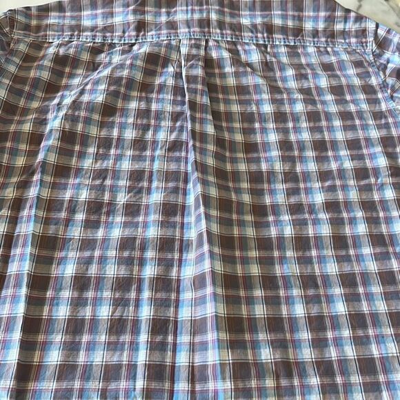 Johnnie-O Cotton Button Up Sz. L - Picture 5 of 8